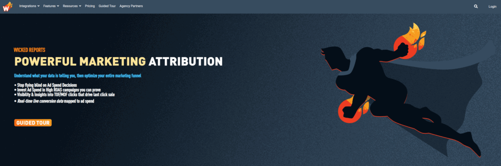 wicked landingpage